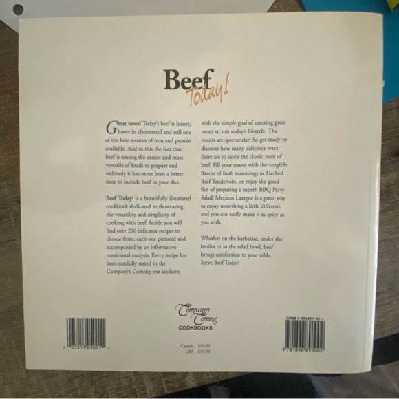 Beef Today! CookBook - Picture 2 of 2